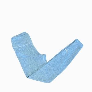 Nike Dri-Fit Women’s Mid-Rise Leggings Heathered Light Blue Size S NWOT